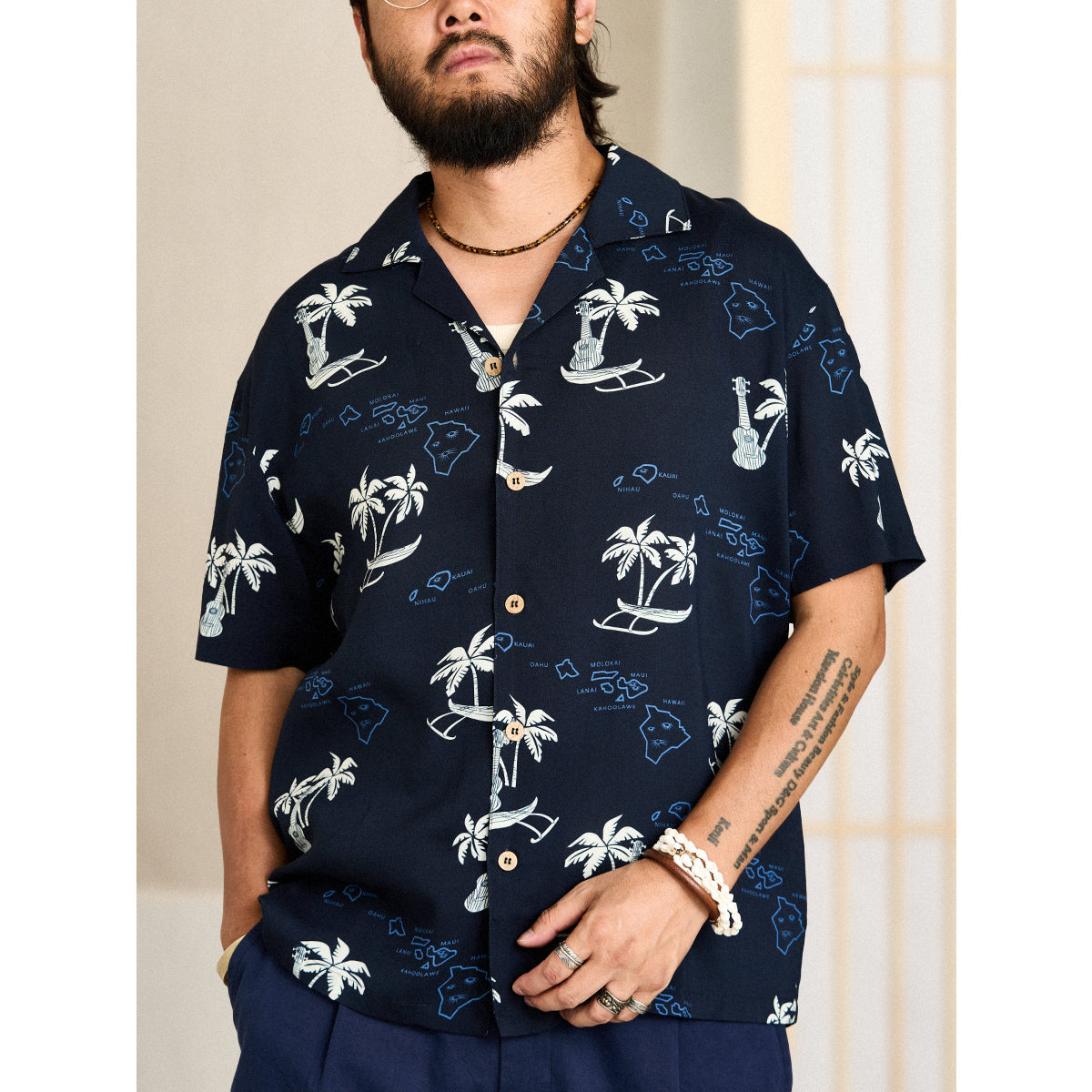 Blue Hawaii Aloha Shirt