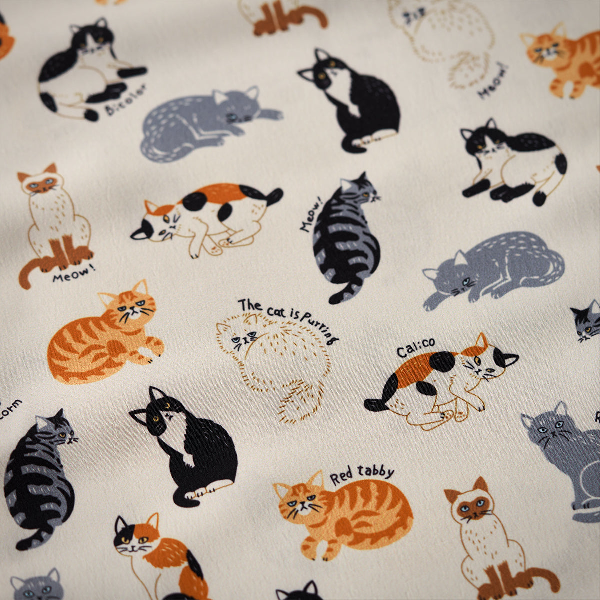 Cat Encyclopedia Print Hawaiian Shirt