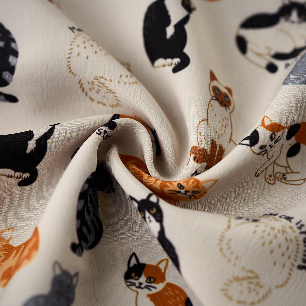 Cat Encyclopedia Print Hawaiian Shirt