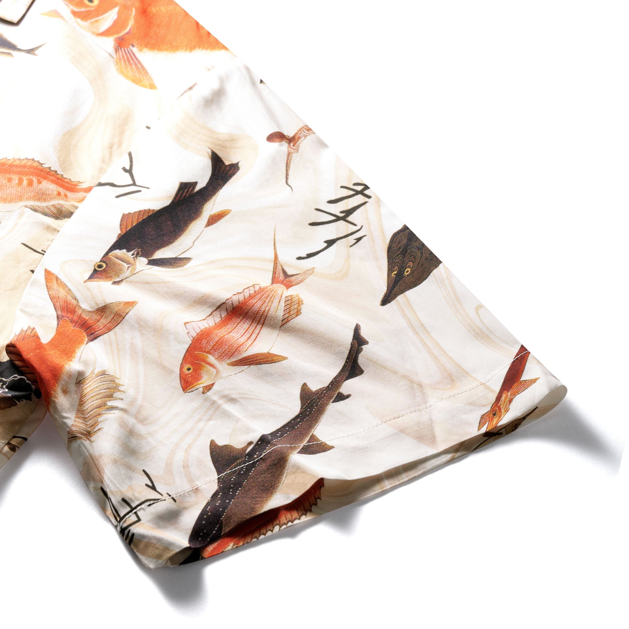 Ukiyo-E Fishes Style Aloha Shirt