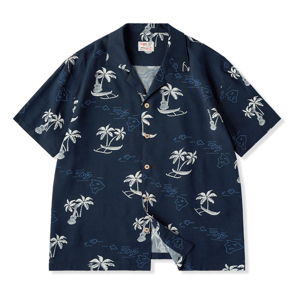 Blue Hawaii Aloha Shirt