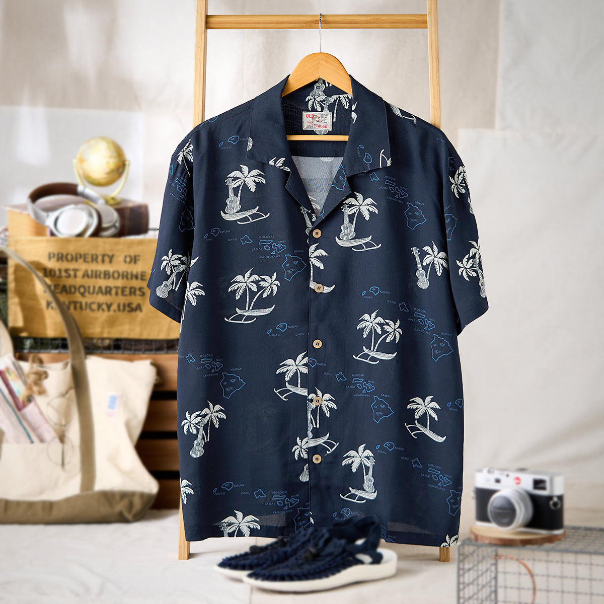 Blue Hawaii Aloha Shirt
