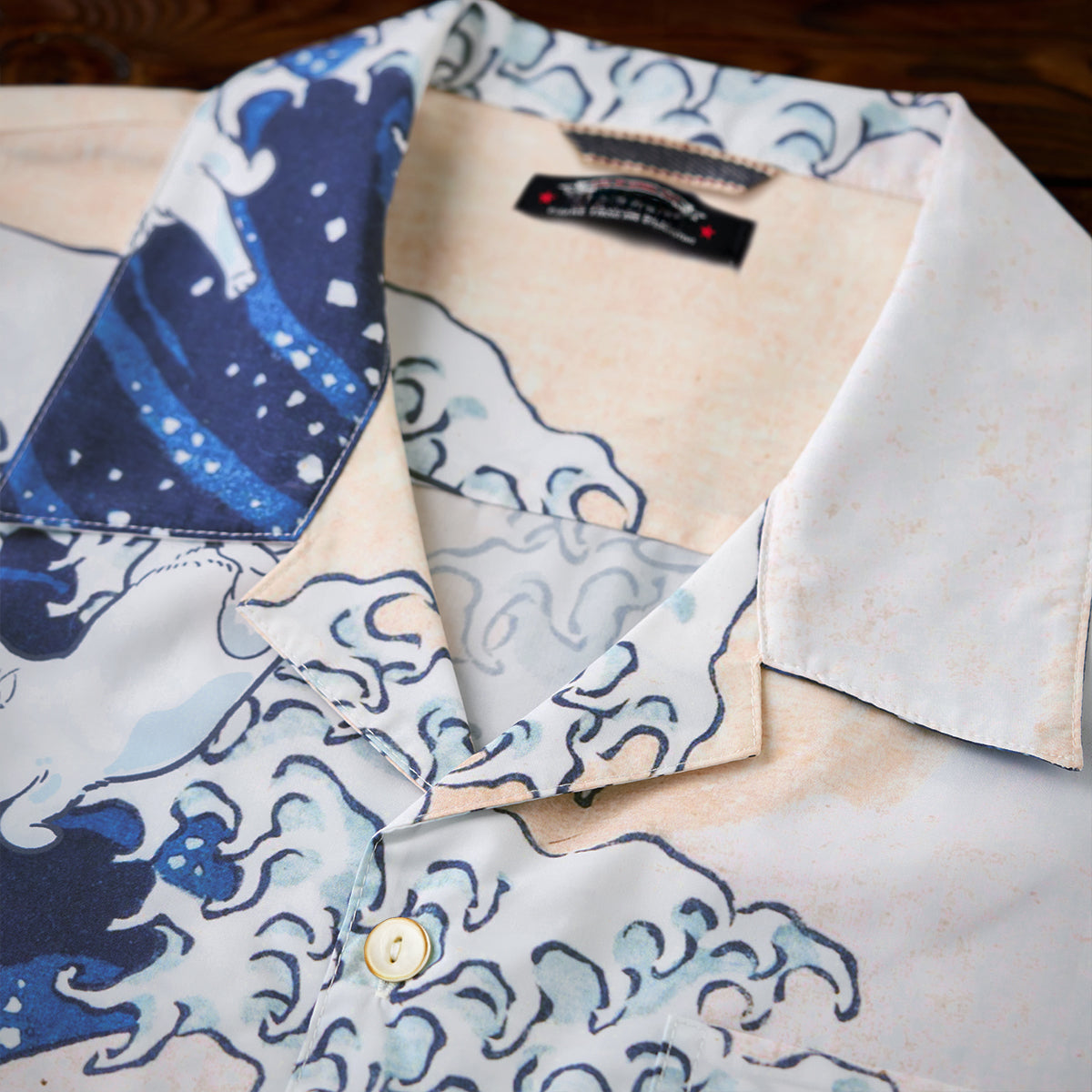 Cats In The Waves Ukiyo-E Hawaiian Shirt