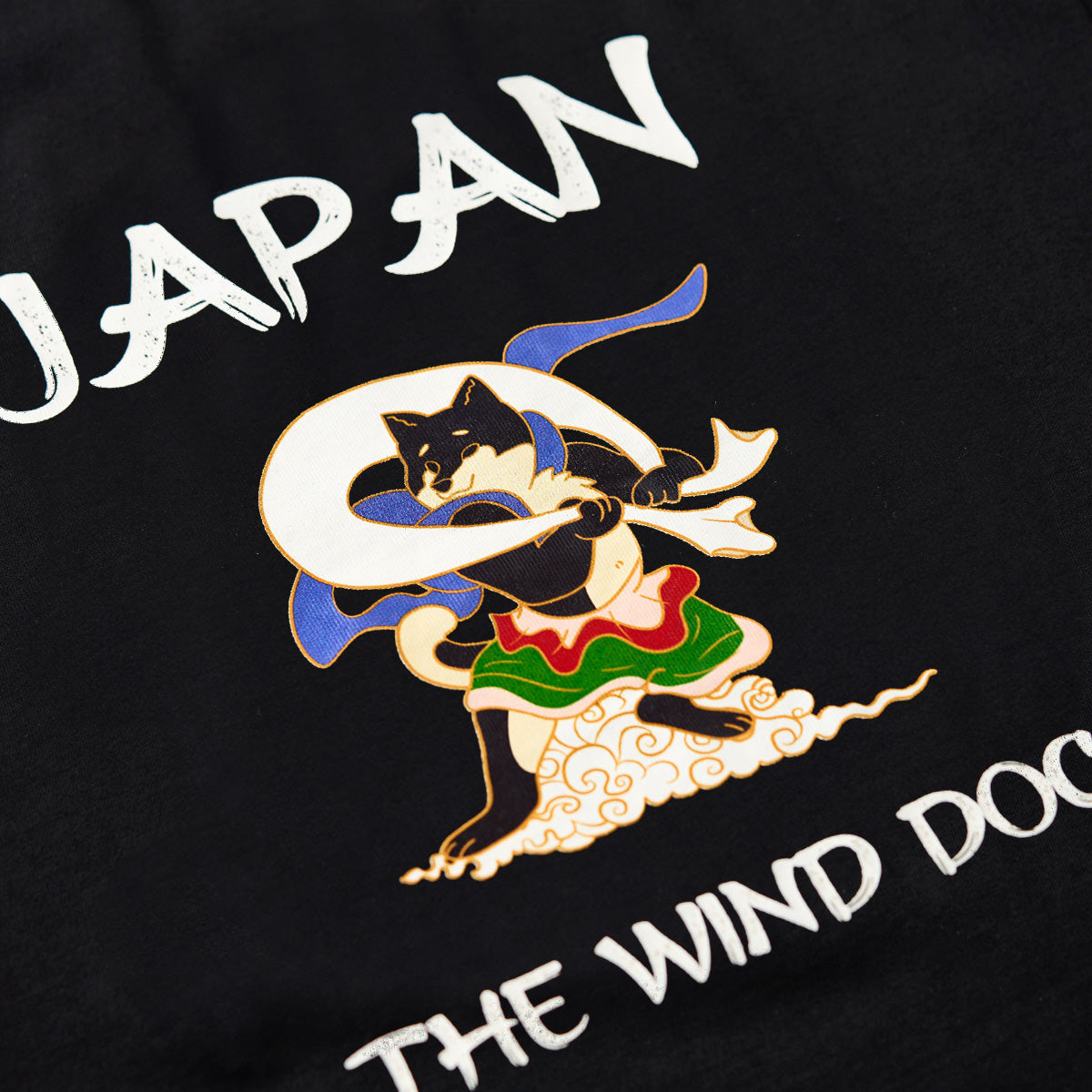 Kuroshiba Fuujin Parody Style Printed Cotton T-Shirt