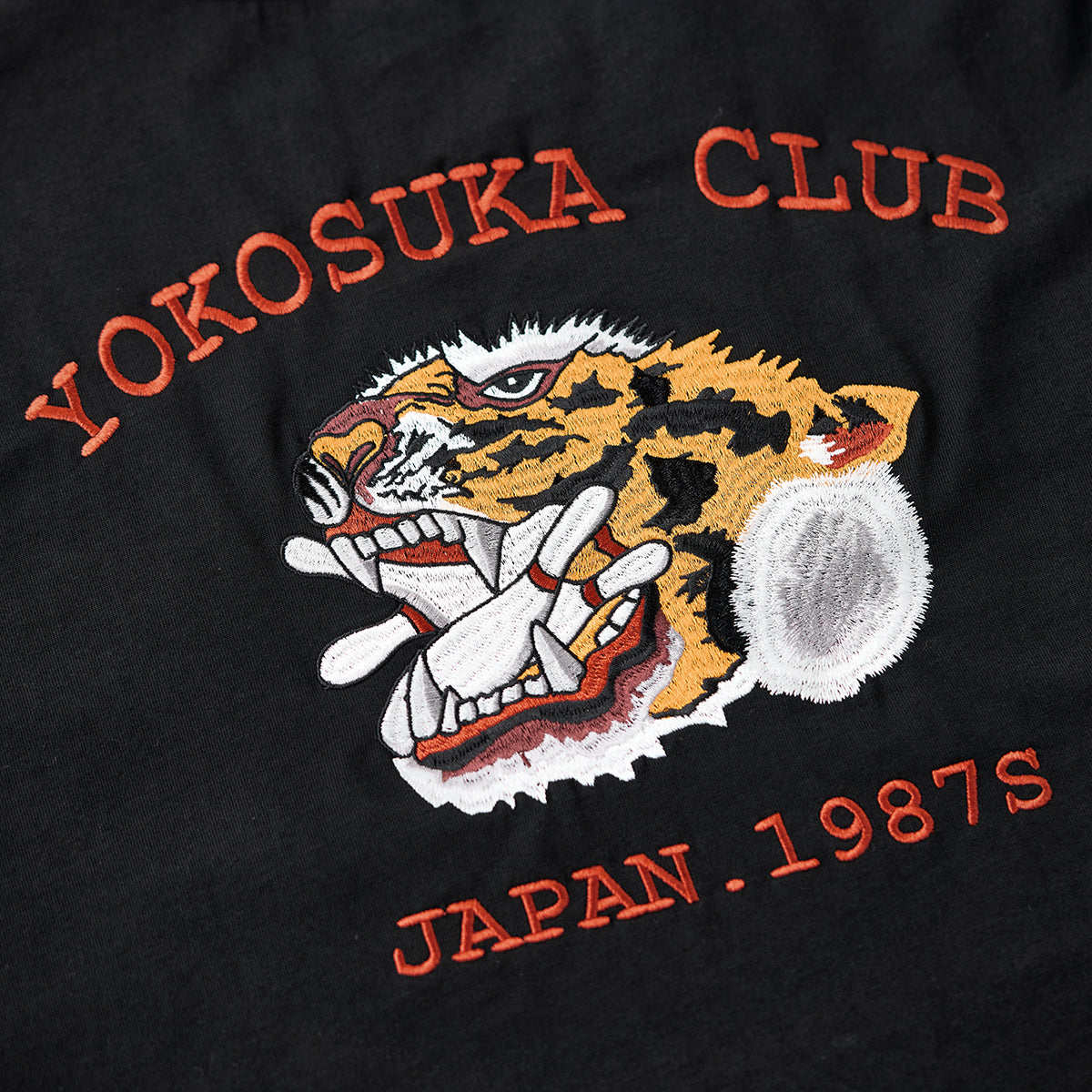 A Fusion Of Strength And Play Yokosuka Embroidered Cotton Tee