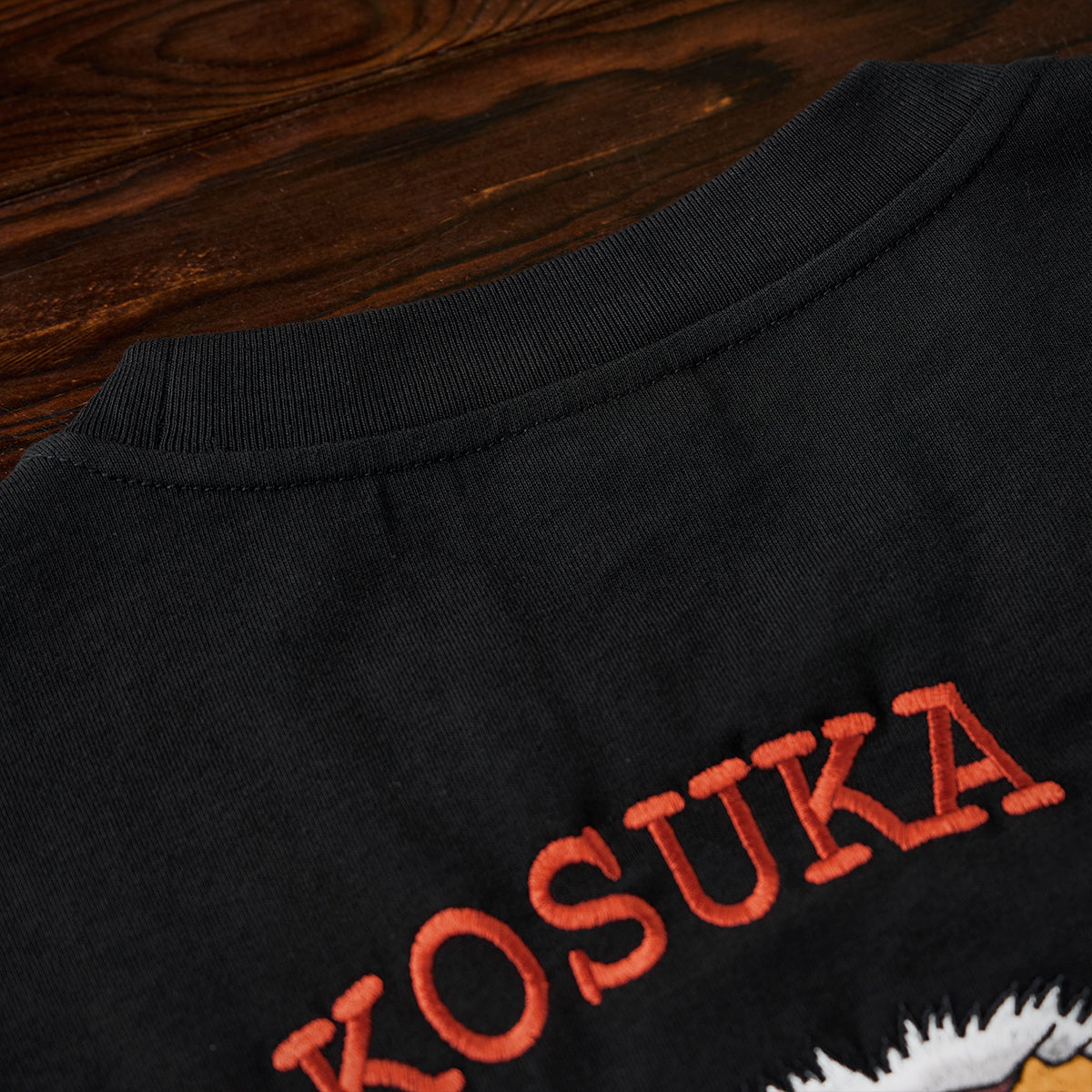 A Fusion Of Strength And Play Yokosuka Embroidered Cotton Tee
