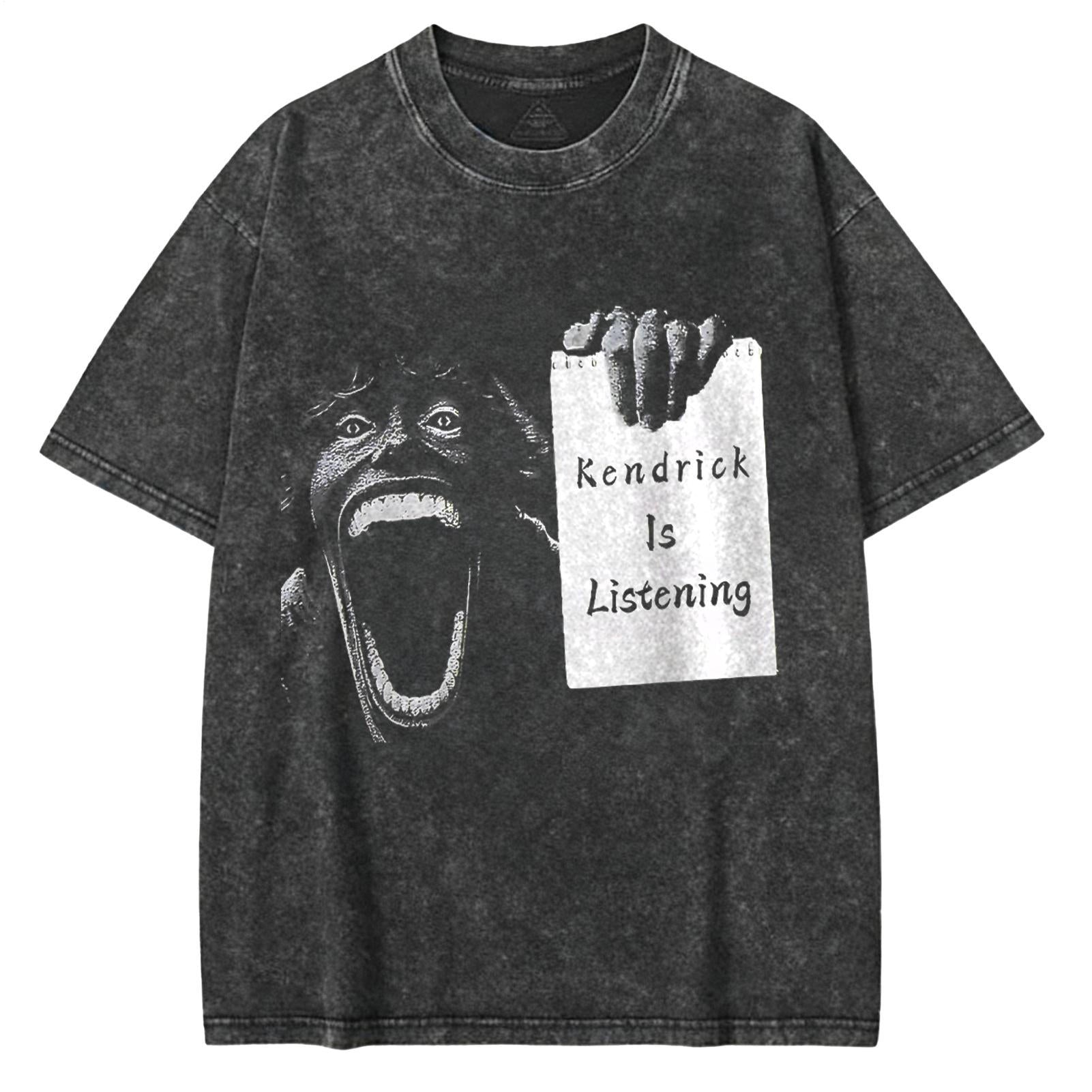 67Printing Large Size Washed Cotton Short Sleeves