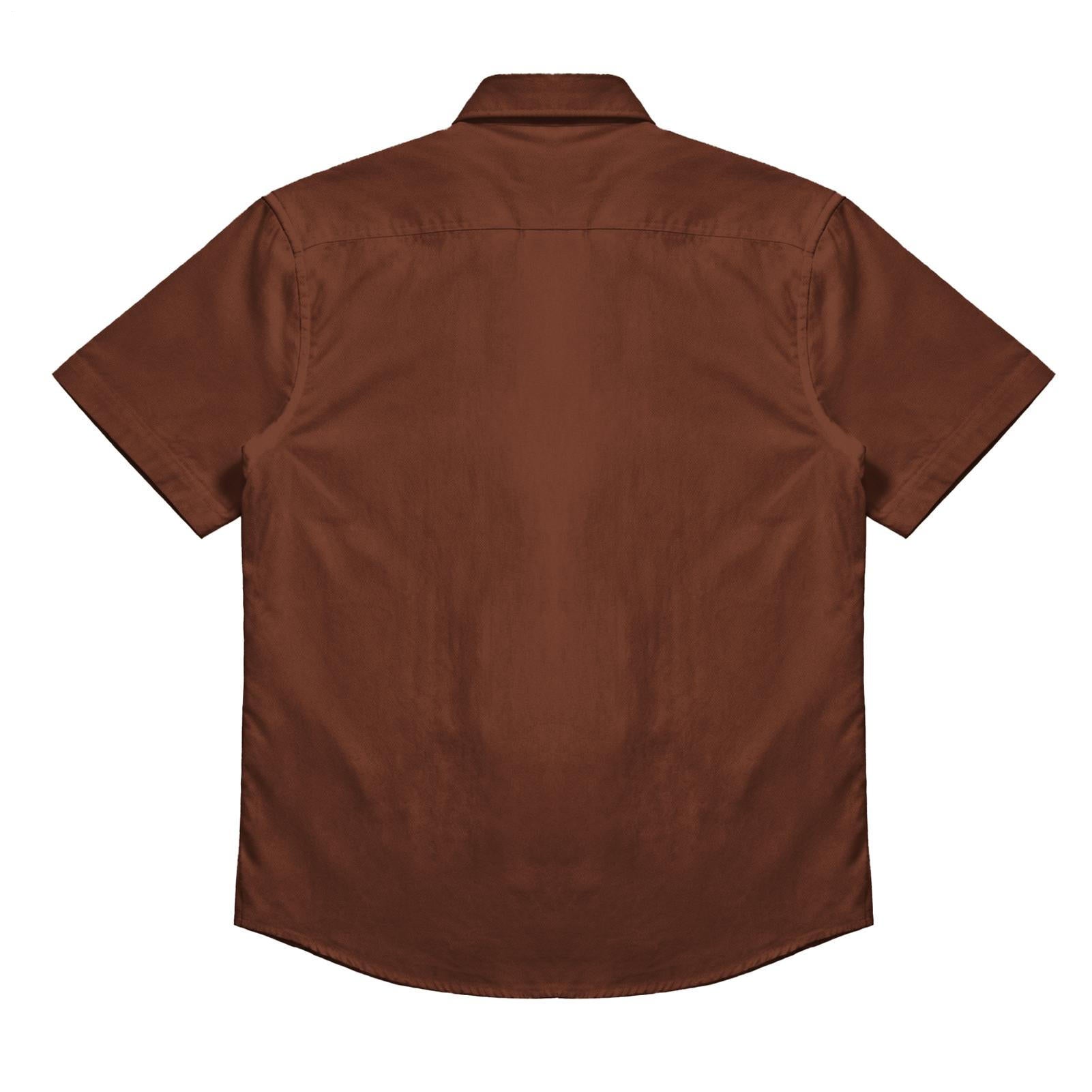 Men's Funny Horror Skull Short-Sleeve Shirt