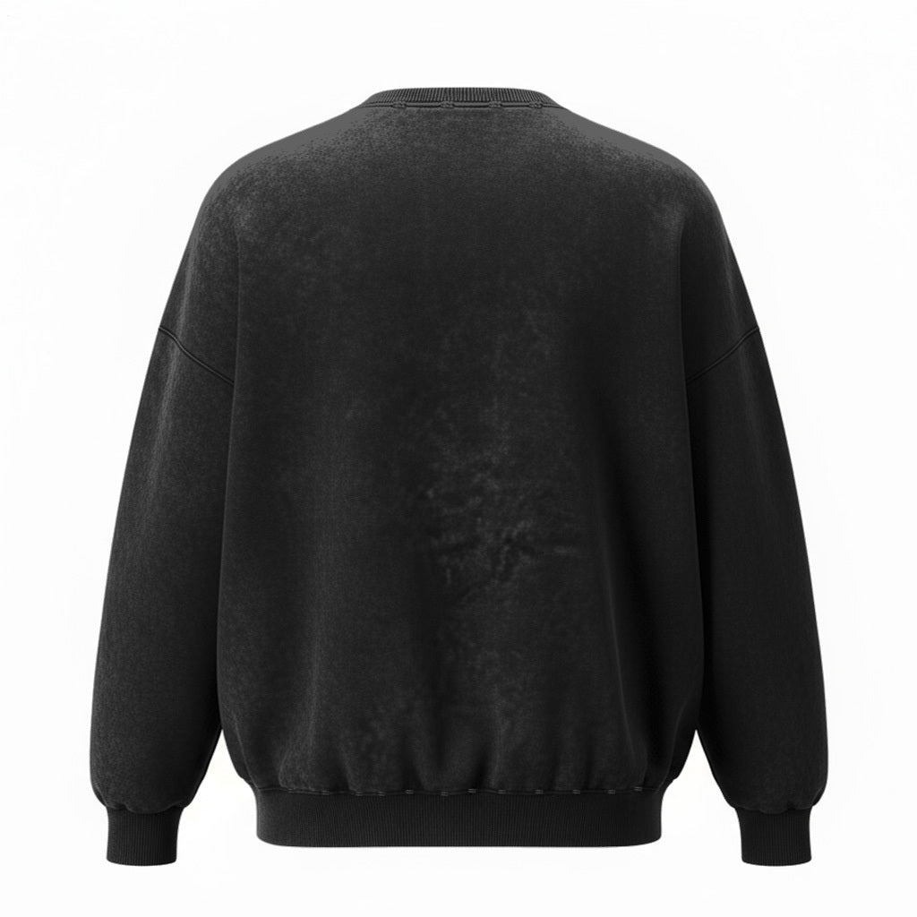 Puppet Gentlemen Washed Round Neck Sweatshirt