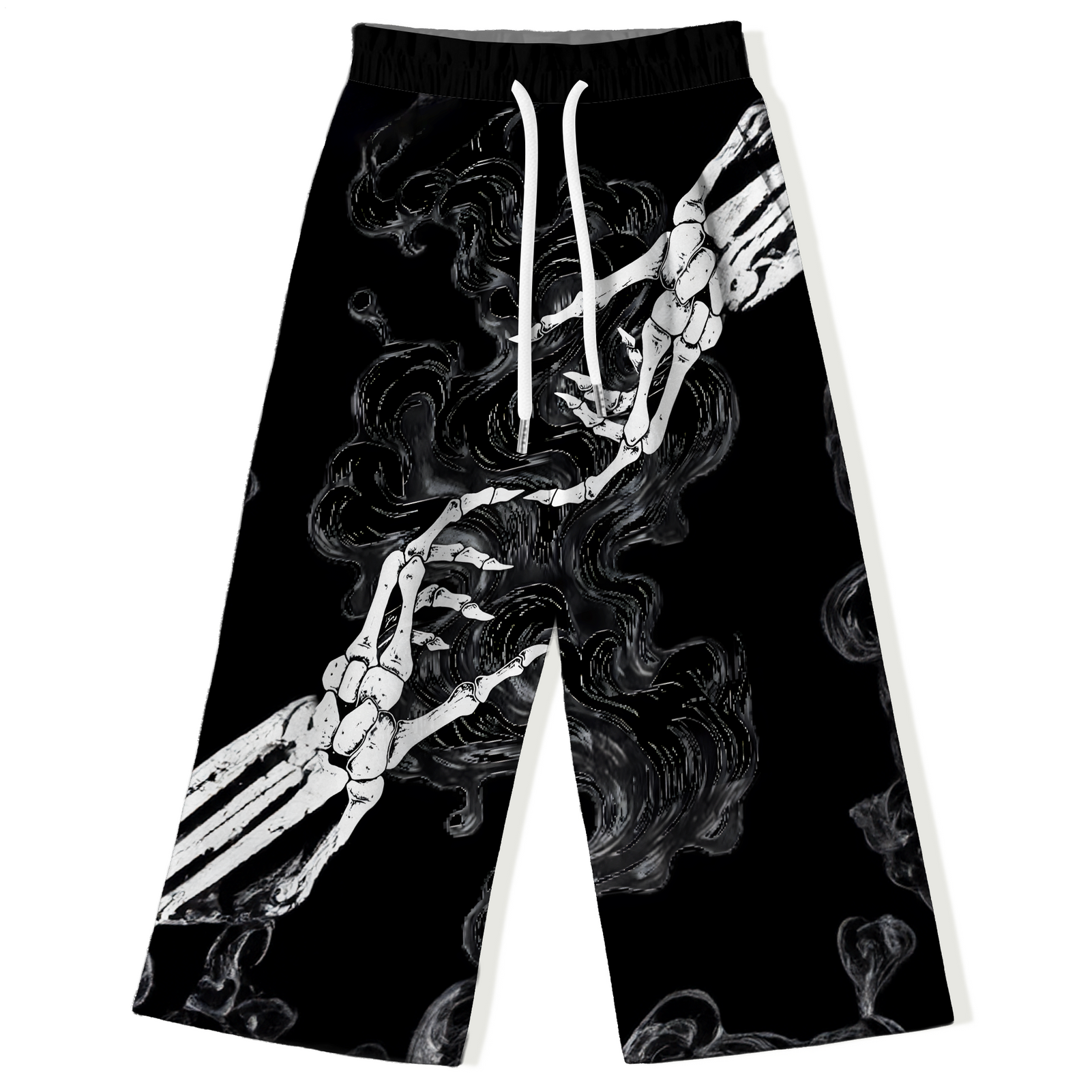 Interesting Dark Skull Art Large Size Men's Casual Pants