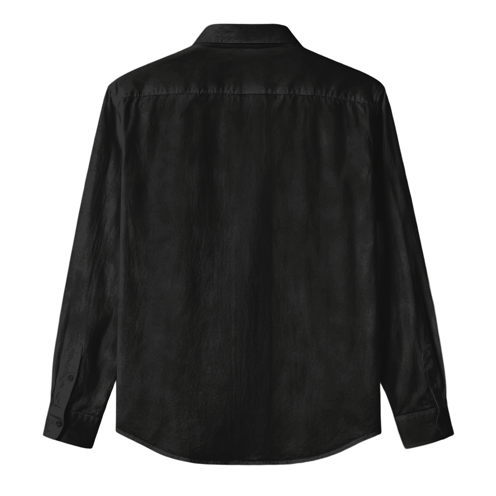 Men's Gothic Dark Skull Long-Sleeve Shirt