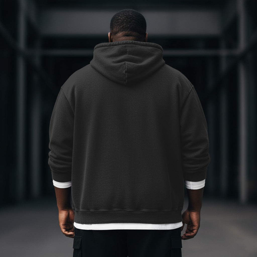 Bones and Flowers Washed Hooded Sweatshirt