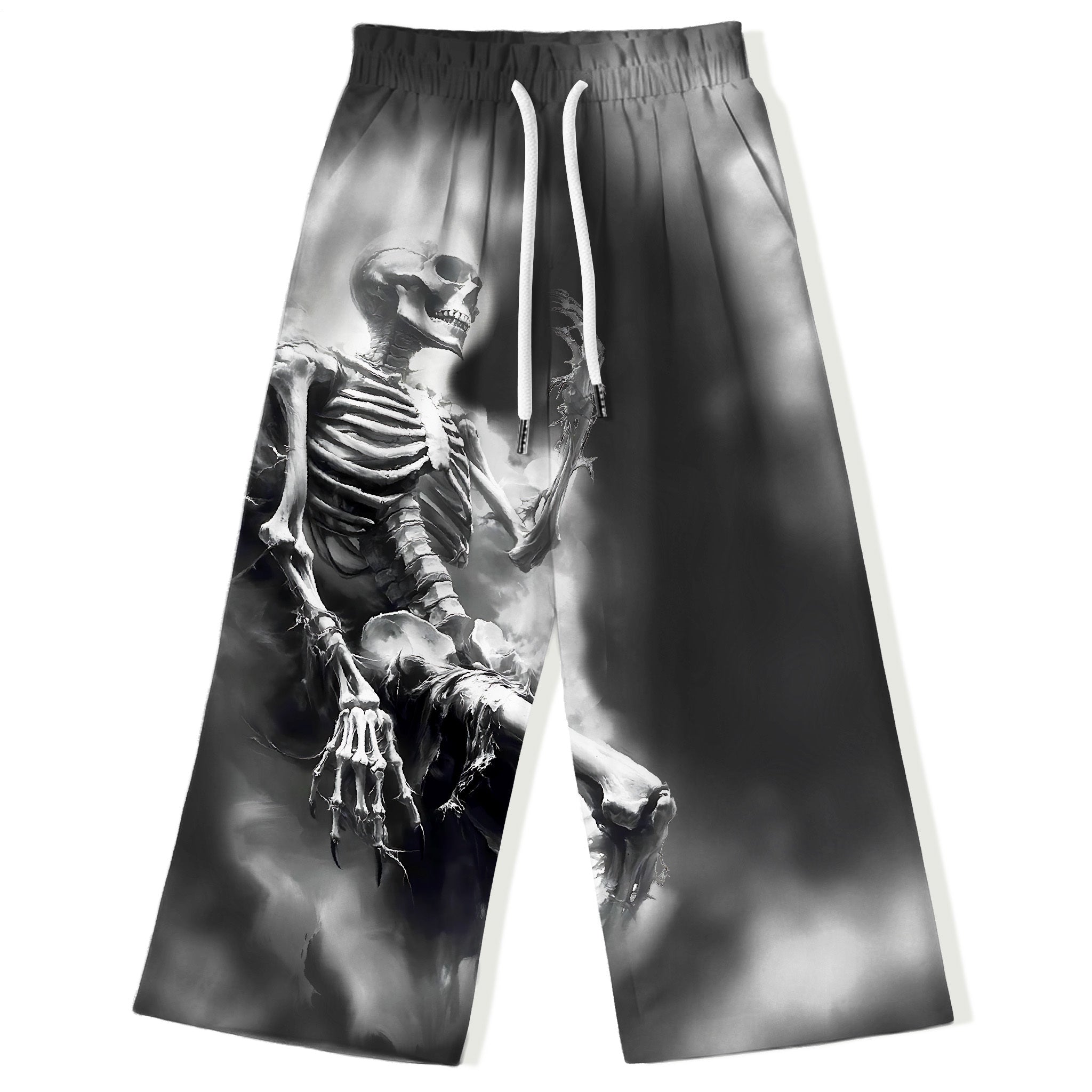 Surviving Skull Large Size Men's Casual Pants
