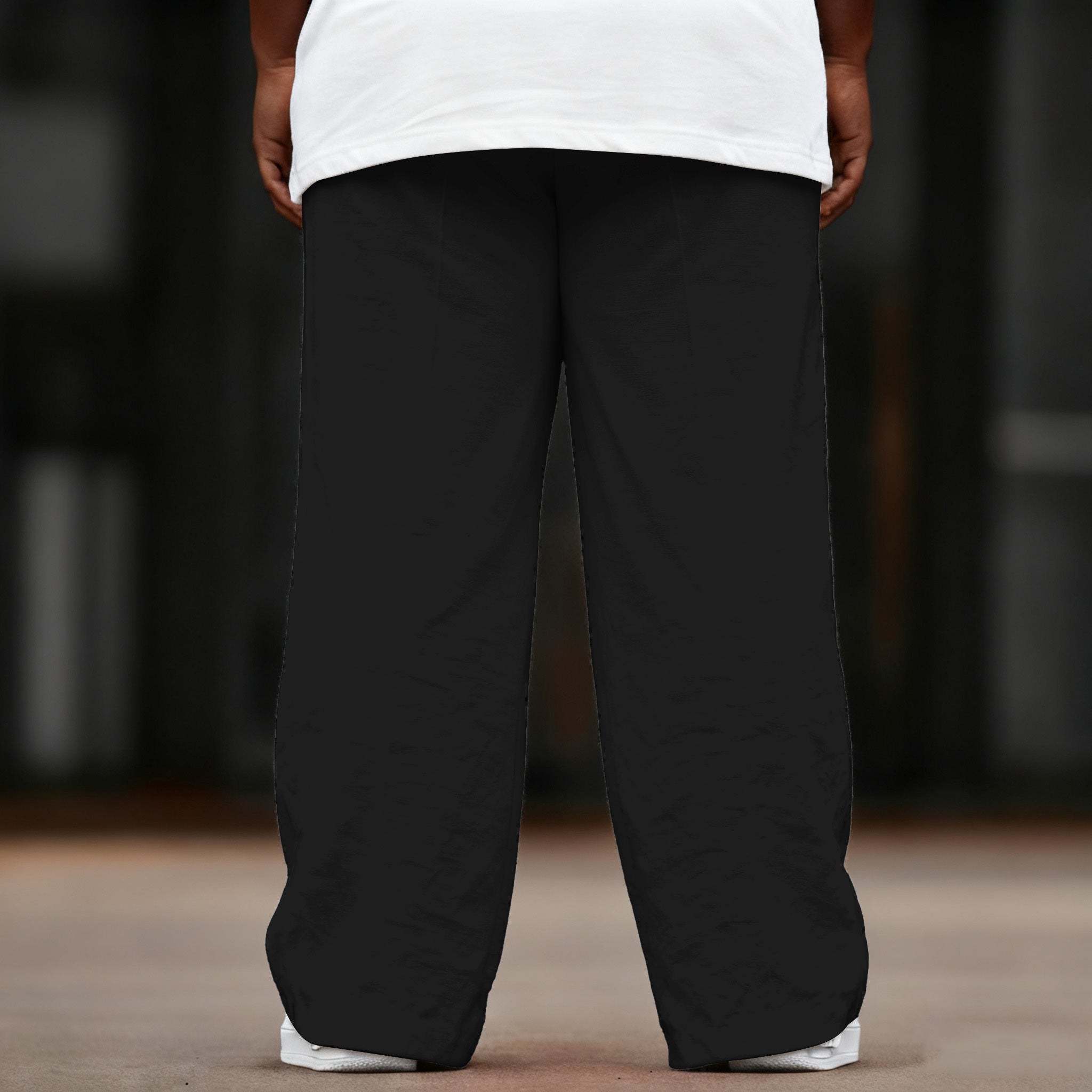 Irregular Skull Large Size Men's Casual Pants