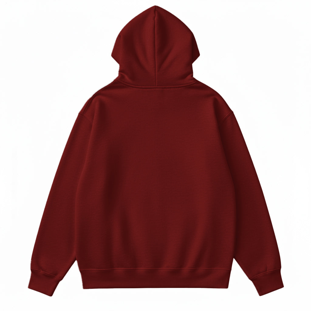 Men's Large Size Hooded Sweatshirt