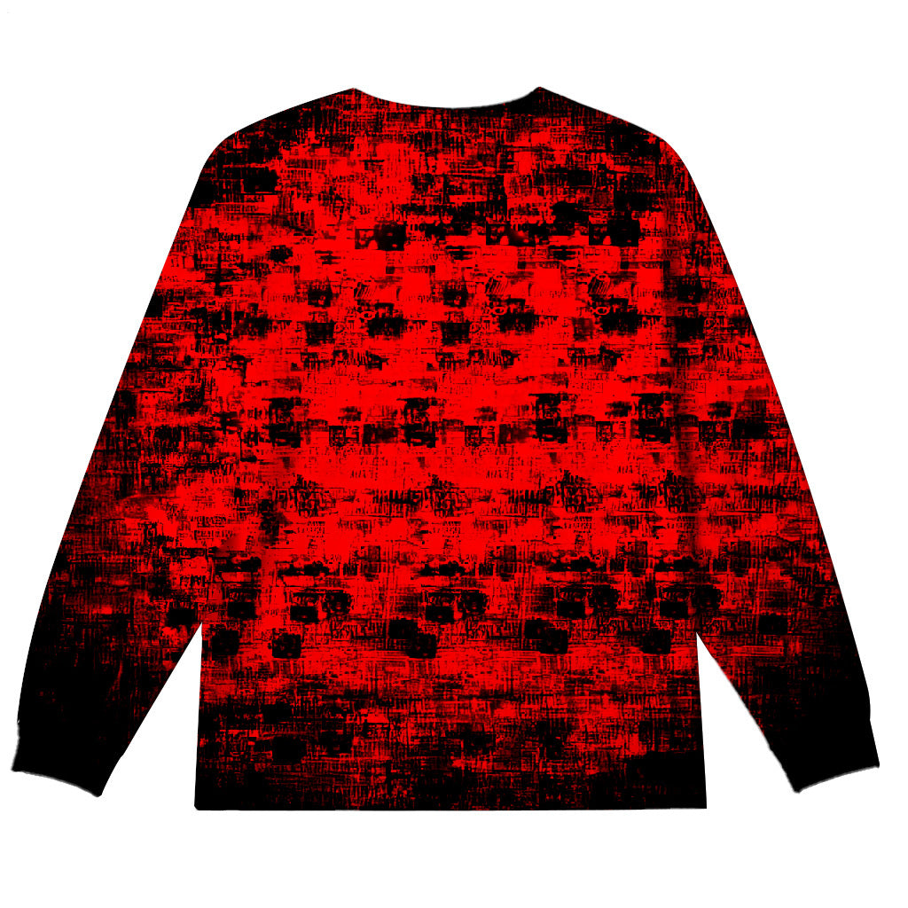 Parody of Marilyn Monroe Plus Size Men's Long Sleeve Round Neck Top