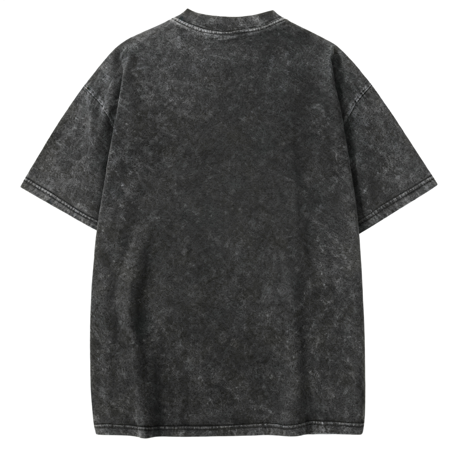 Punk Raccoon Large Size Washed Cotton Short Sleeves