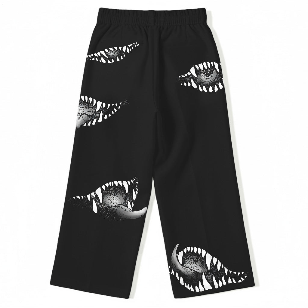 Devil's Mouth Irregular Large Size Men's Casual Pants
